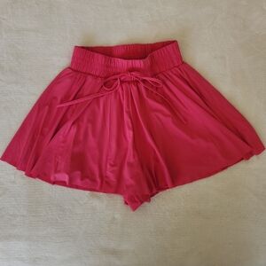 AS Revival Pink Women's Nylon And Spandex Skort